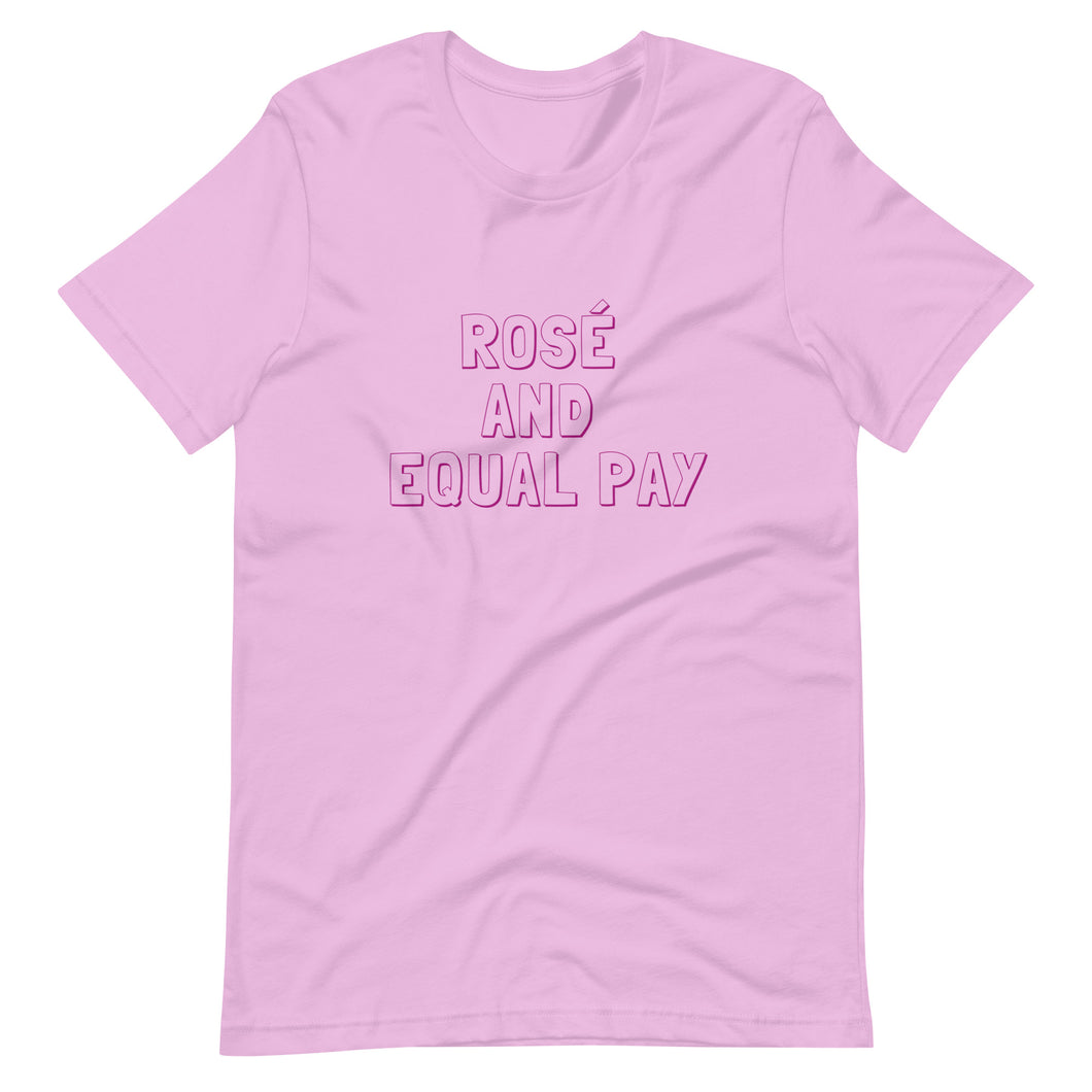 Rose and Equal Pay Tee