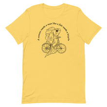 Load image into Gallery viewer, A Fish Needs A Bicycle Tee
